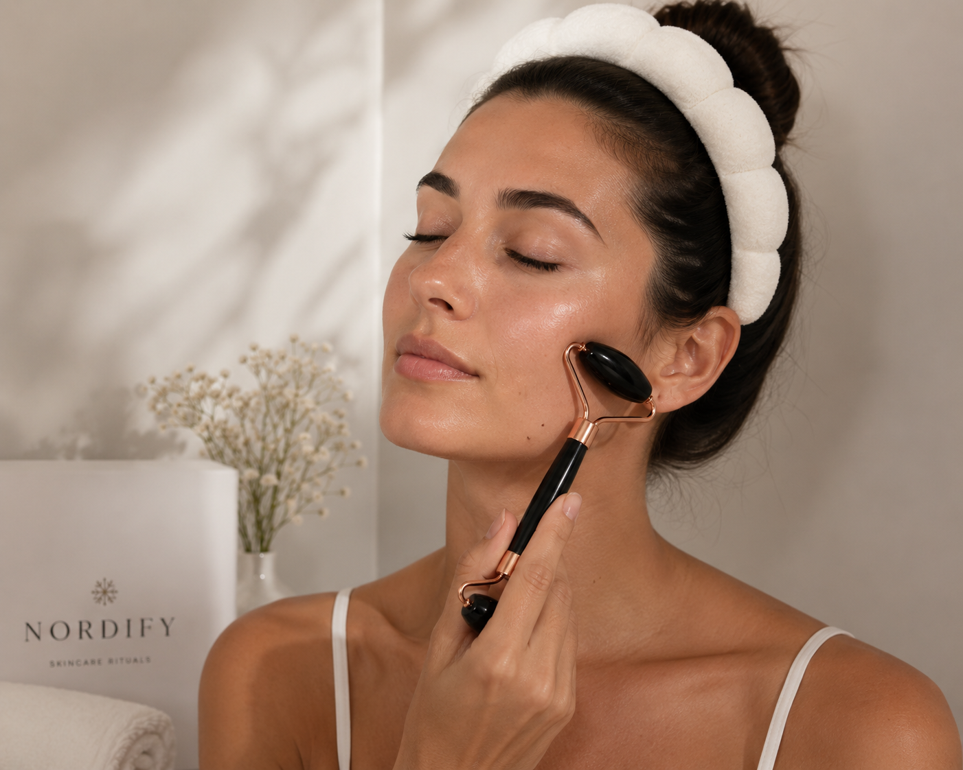 Spa Headband – Mjuk Smink- & Hudvårdsdiadem
