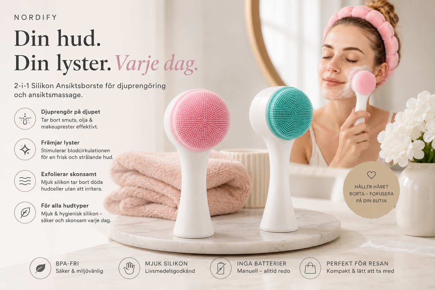 Få Renare Hud & Naturligt Glow