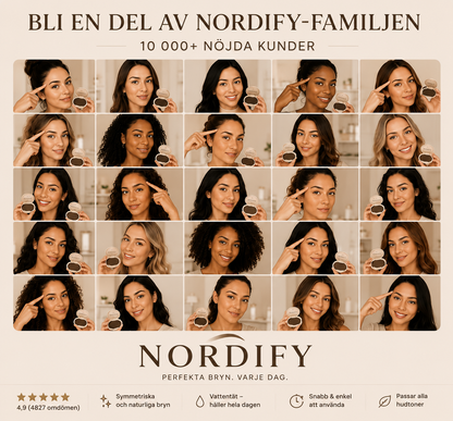 Nordify Brow Stamp Kit – Perfekta Bryn på Sekunder