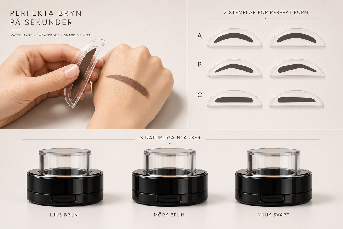 Nordify Brow Stamp Kit – Perfekta Bryn på Sekunder